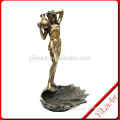 Nude Female With Jar Bronze fountain Sculpture YL-K132
